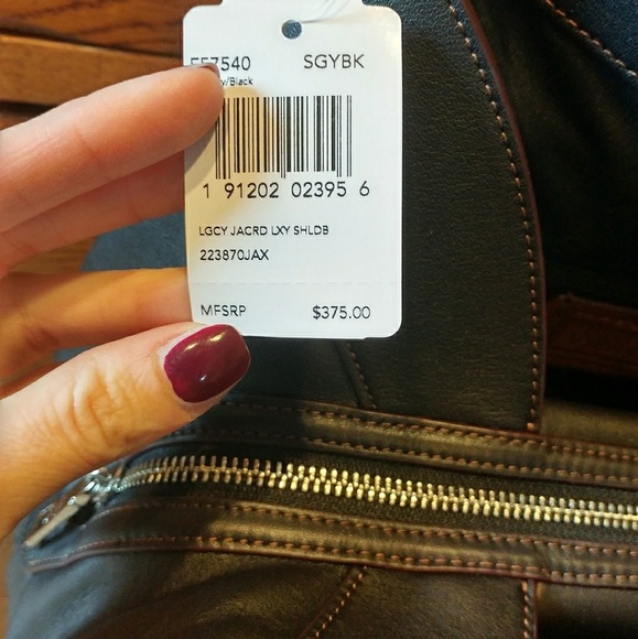 { Coach } Legacy Jacquard Luxury Shoulder Bag - Picture 4 of 5